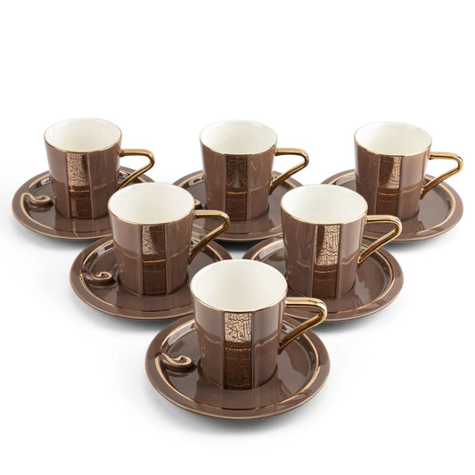 فناجين قهوة مجموعة نور