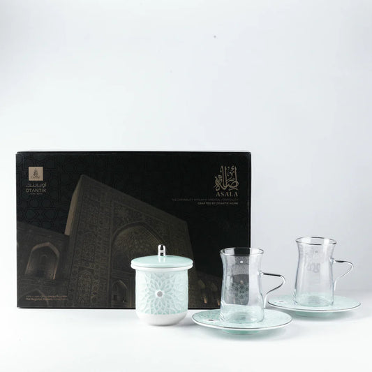 طقم أستكانات الشاي مجموعة أصالة