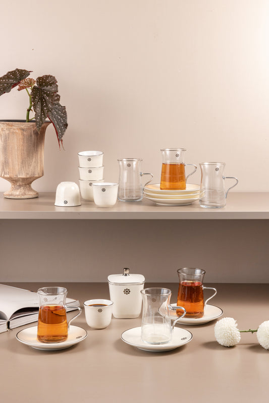 طقم الشاي والقهوة العربية