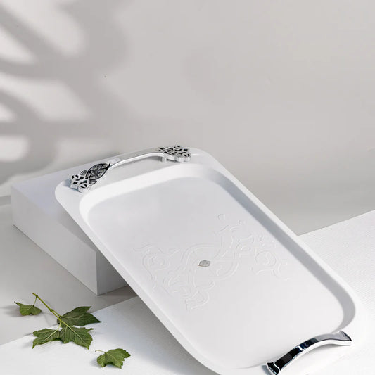 صينية تقديم فاخرة مجموعة نقش