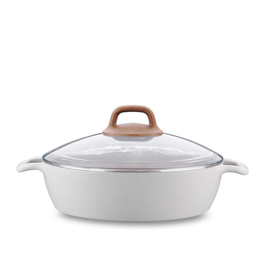 Korkmaz 26 cm Ceramic Low Casserole
