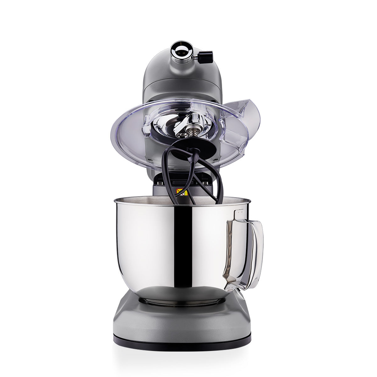 Stand Mixer with Whisk, Dough Hook & Beater — Korkmaz Grey