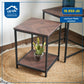Two-piece service table