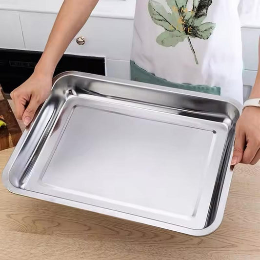 Steel oven tray