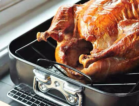 Oven roasting tray