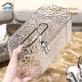 Acrylic tissue box