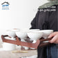Yogurt set with tray