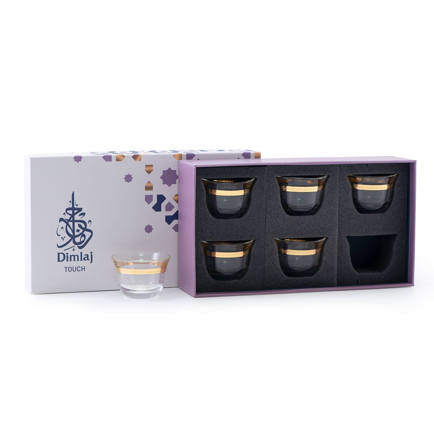 طقم فناجين قهوة عربية Dimlaj