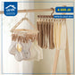 Clothesline with clips