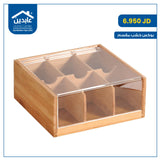 divided wooden box