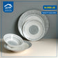 24-piece porcelain dining set