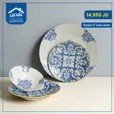 24-piece porcelain dining set