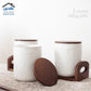 Porcelain spice set