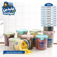 مرتبان ضغط بلاستيك
