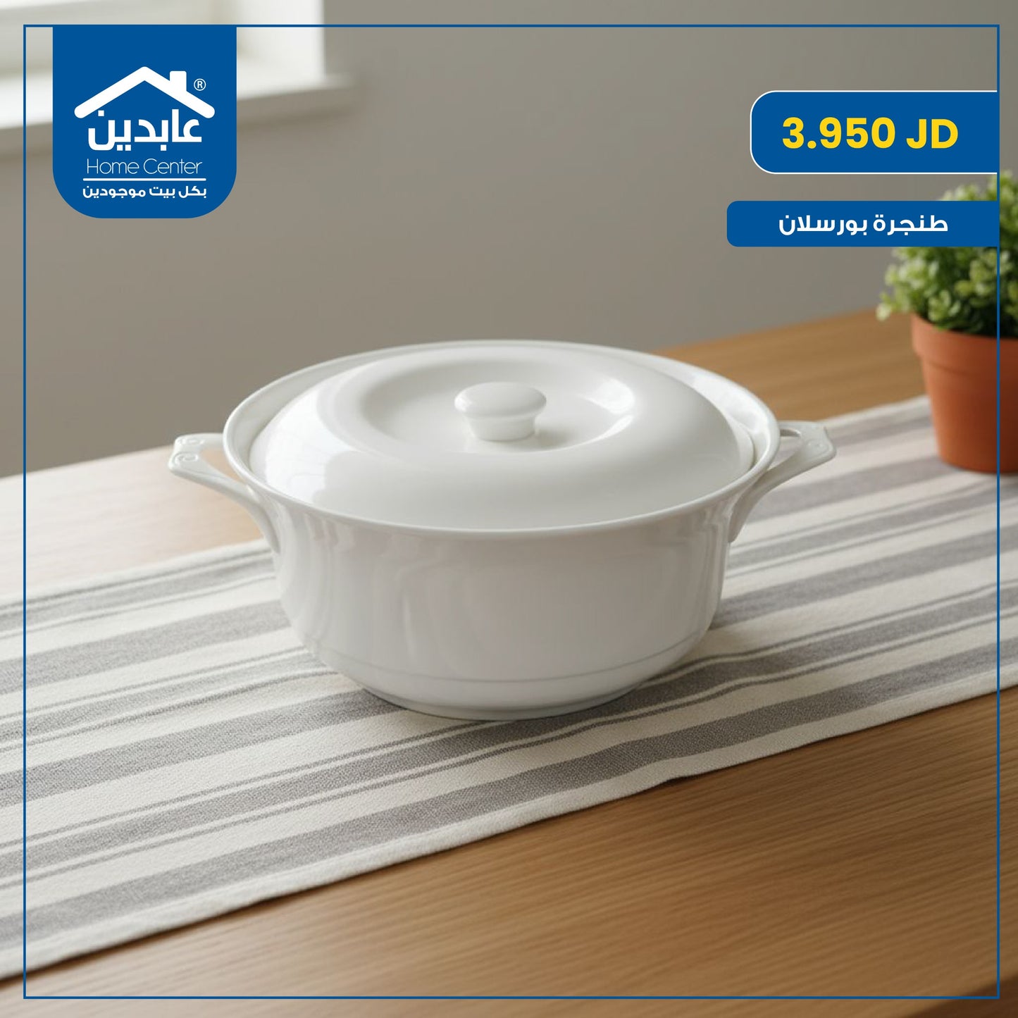 Porcelain pot