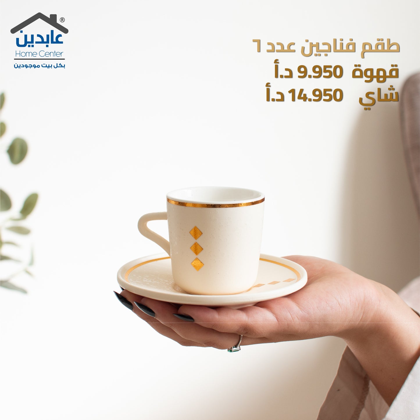 Porcelain cup set