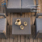 Outdoor seating set