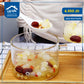Heat-resistant glass pot