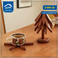 Wooden coasters set