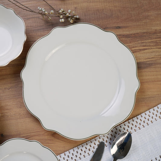 24-piece porcelain dining set