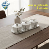Yogurt set with tray
