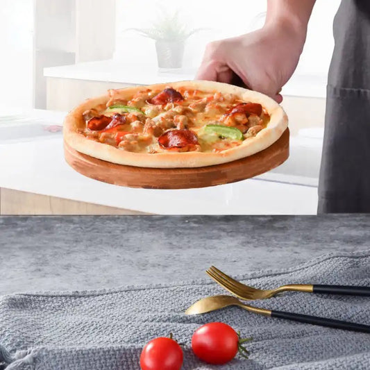 Pizza serving board