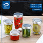 Glass jars