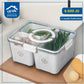 Divided refrigerator organizer