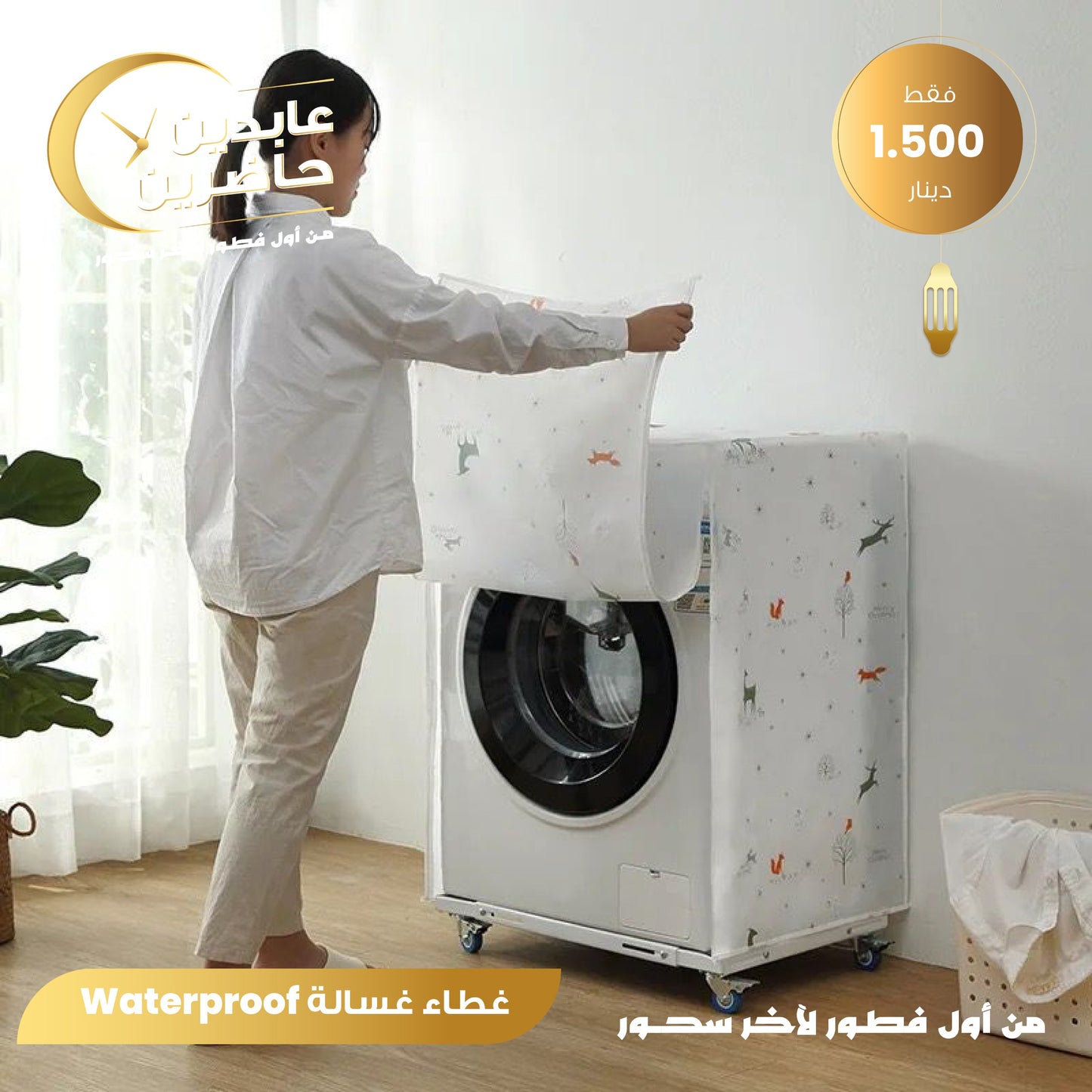 Washing machine cover