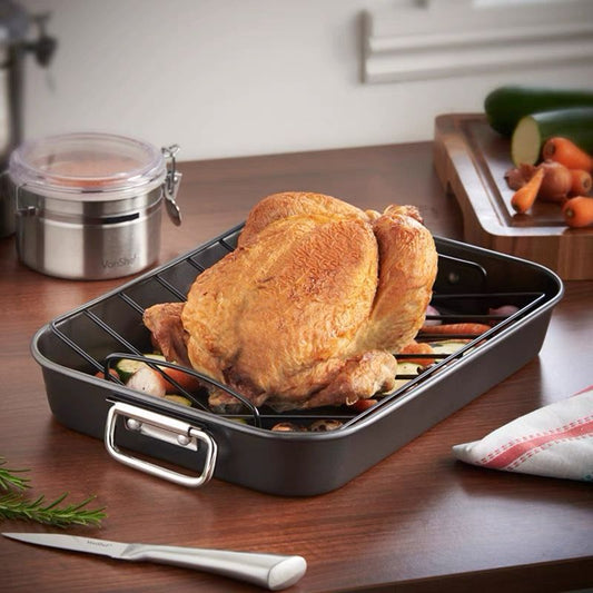 Oven roasting tray