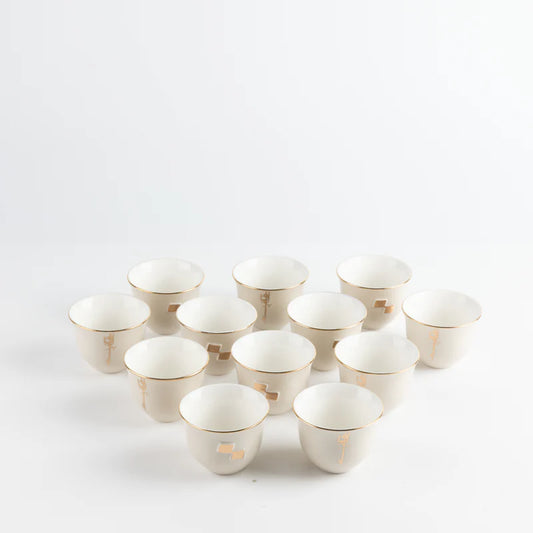 Otantik Arabic coffee cup set