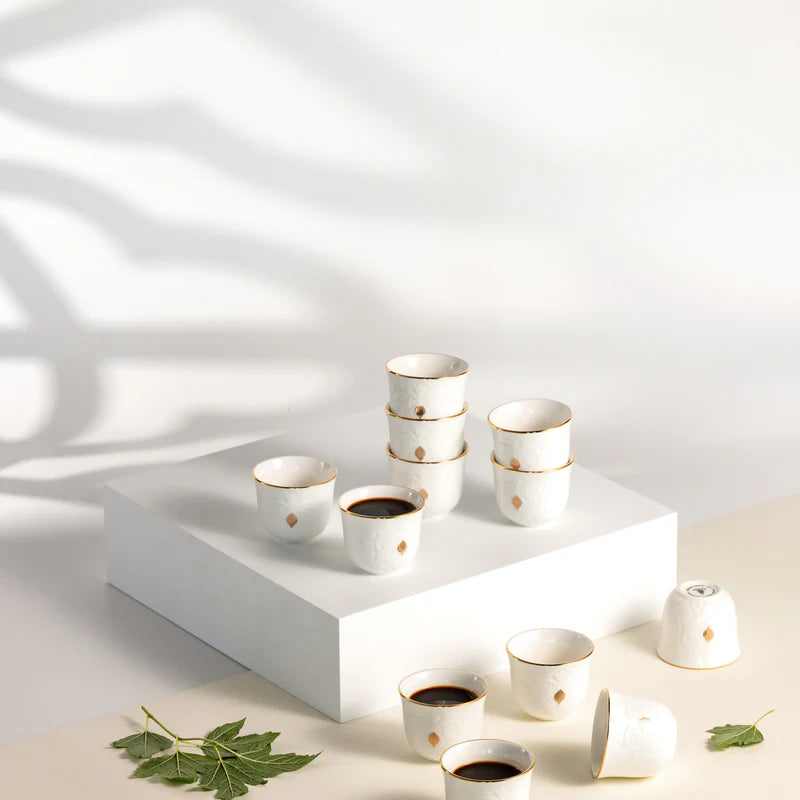 Otantik plain coffee cup set