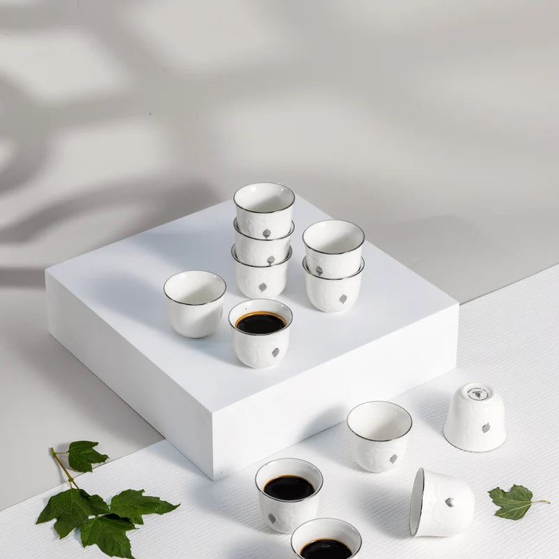 Otantik plain coffee cup set
