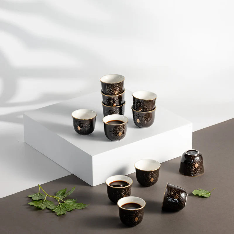 Otantik plain coffee cup set