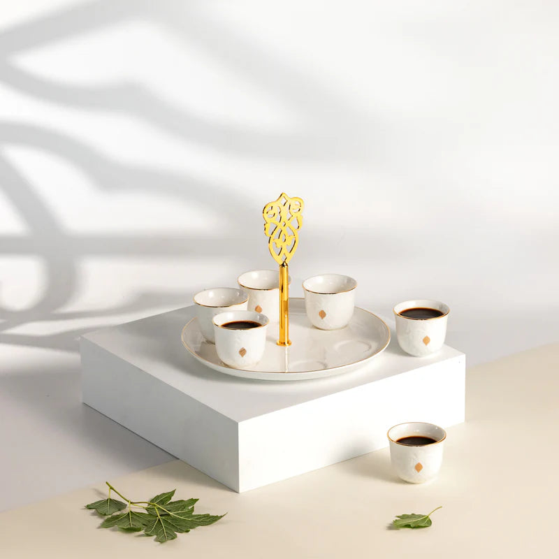 Otantik Arabic coffee set with stand