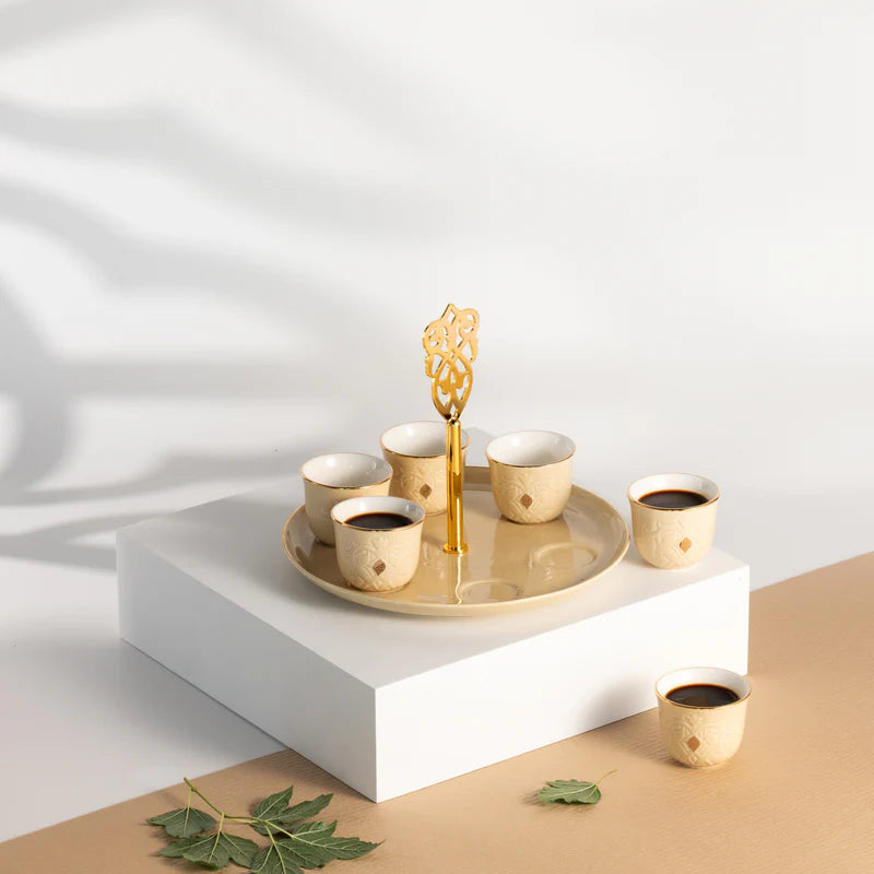 Otantik Arabic coffee set with stand