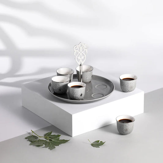 Otantik Arabic coffee set with stand