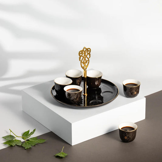 Otantik Arabic coffee set with stand