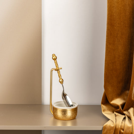 ملعقة طعام مع ستاند