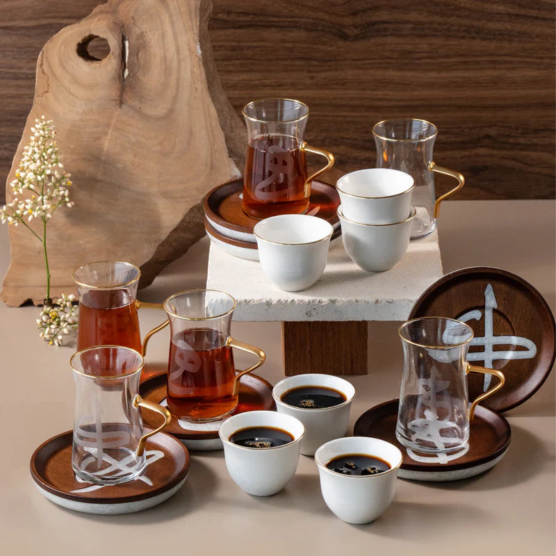 طقم شاي وقهوة عربية