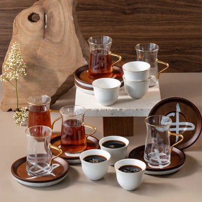 طقم شاي وقهوة عربية