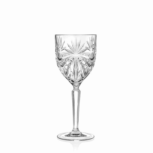 Crystal glasses set/6 RCR