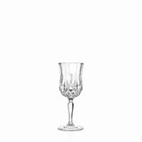 Crystal glasses set/6 RCR