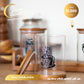 Glass spice set