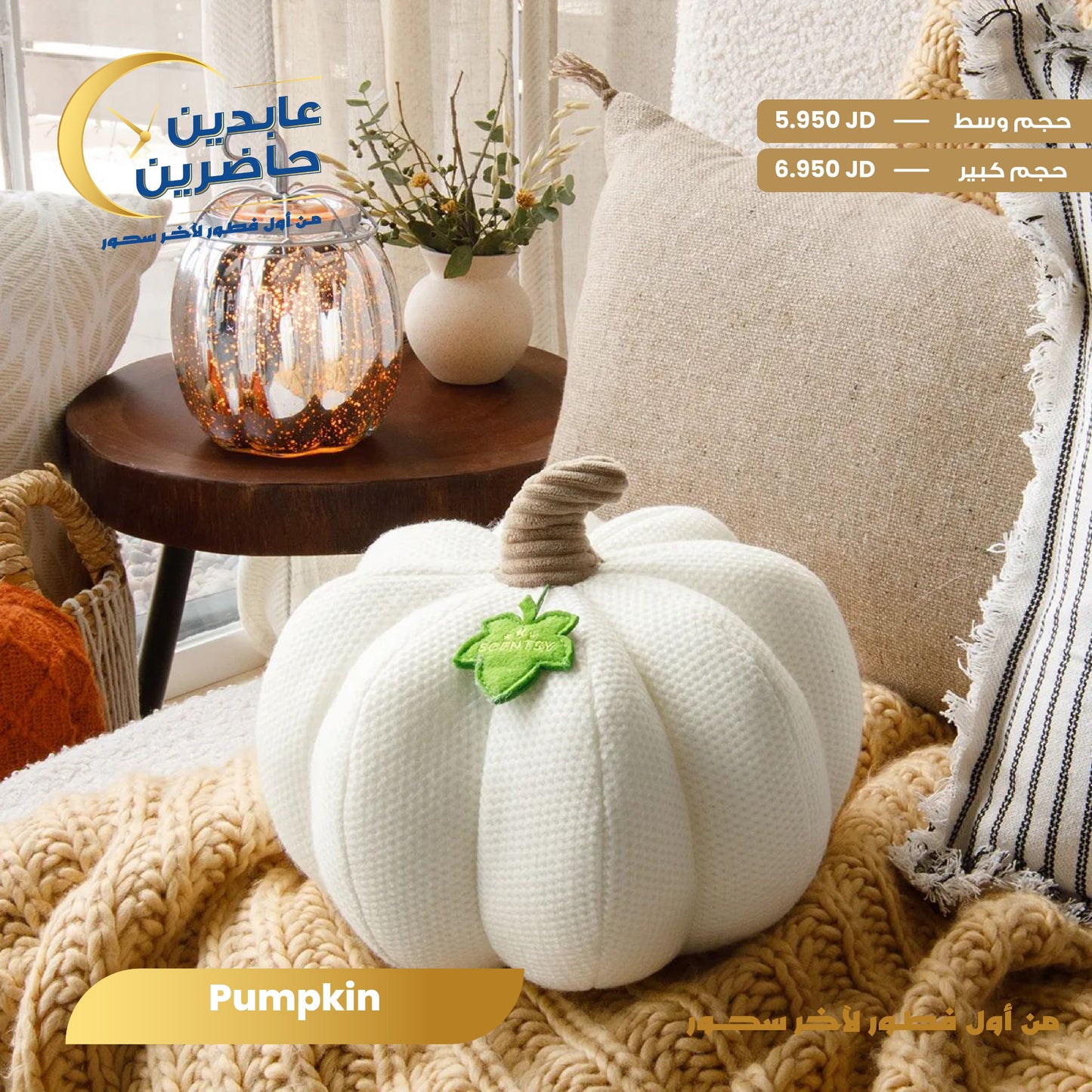 مخدة Pumpkin