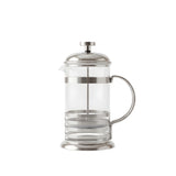 مصفاة قهوة French Press بجسم زجاجي وإطار معدني