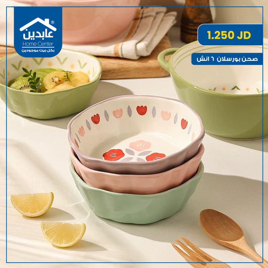 6 inch porcelain plate
