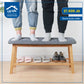 Bench with shoe rack