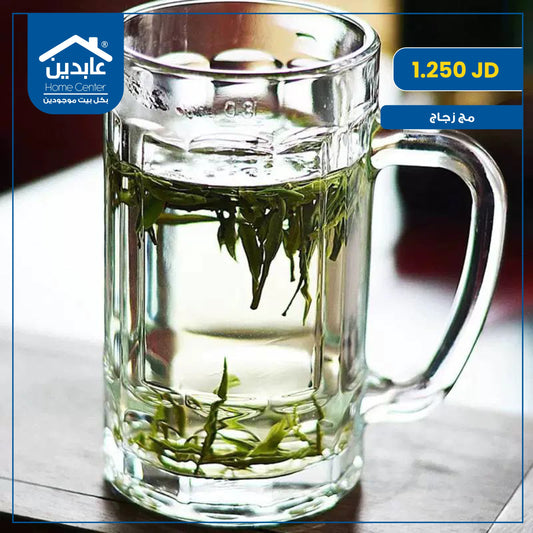 Glass mug