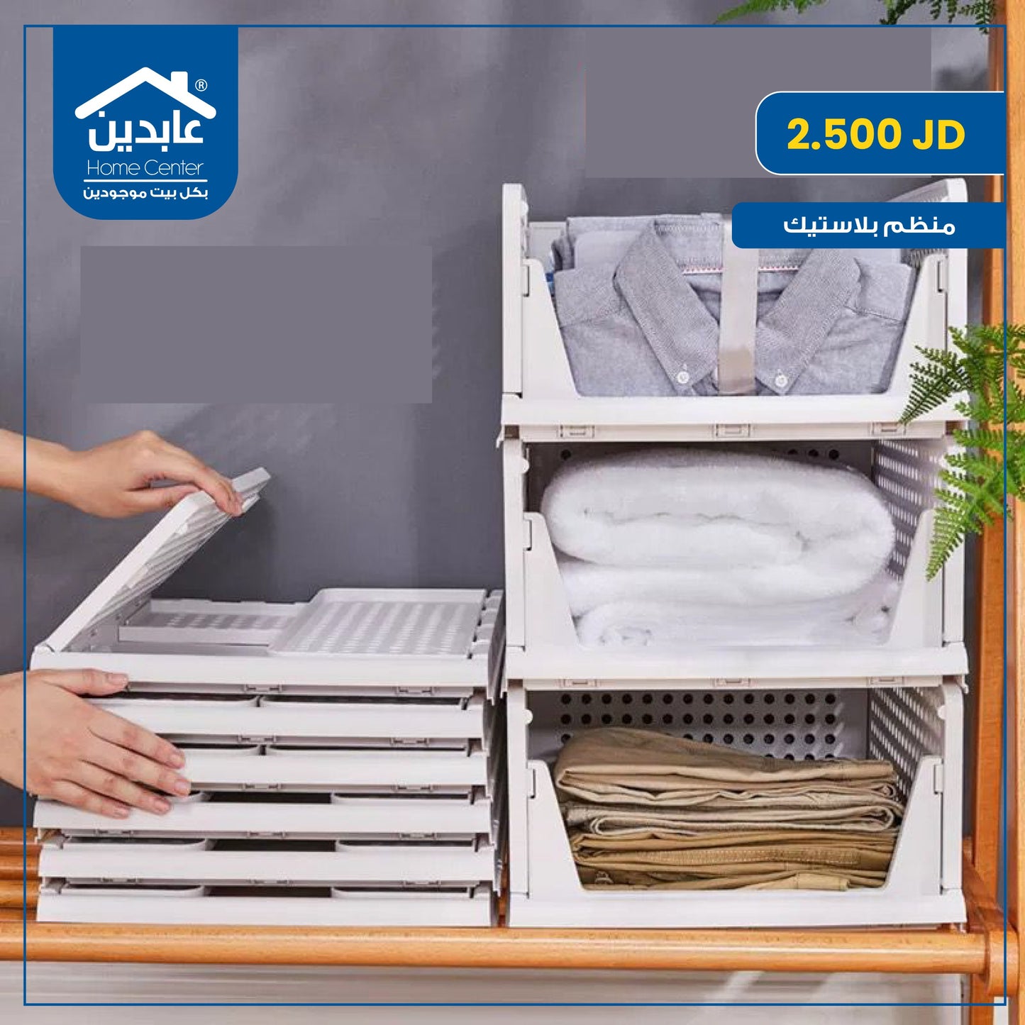 Plastic organizer